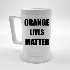 Orange Lives Matter Beer Stein