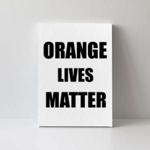 Orange Lives Matter Canvas