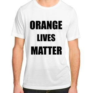 Orange Lives Matter Adult ChromaSoft Performance T-Shirt