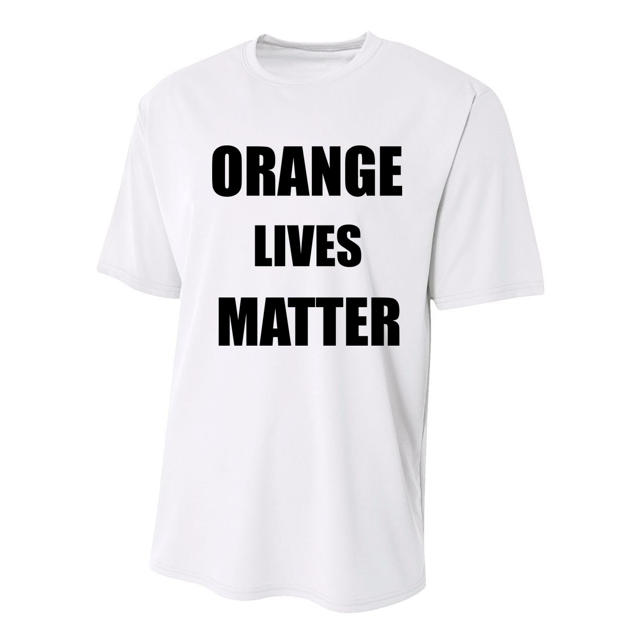 Orange Lives Matter Youth Performance Sprint T-Shirt