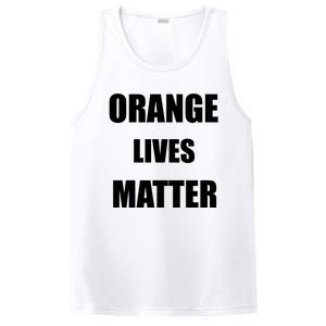 Orange Lives Matter PosiCharge Competitor Tank