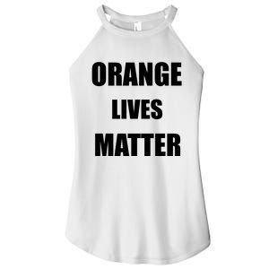 Orange Lives Matter Women's Perfect Tri Rocker Tank