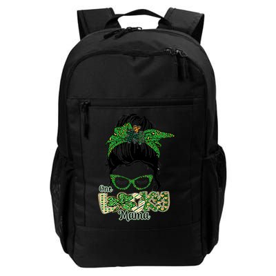 One Lucky Mama St Patrick's Day Gift For Mother Mom Lover Trending Gift Idea Backpack