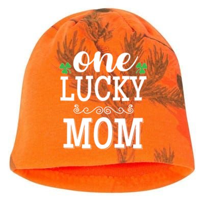 One Lucky Mom St Patrick's Themed Mummy Gift Kati - Camo Knit Beanie