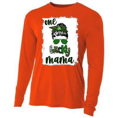 One Lucky Mama Cooling Performance Long Sleeve Crew