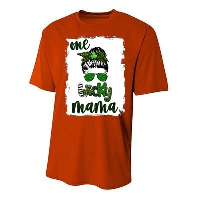 One Lucky Mama Performance Sprint T-Shirt