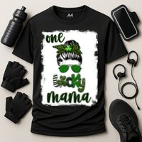 One Lucky Mama Cooling Performance Crew T-Shirt