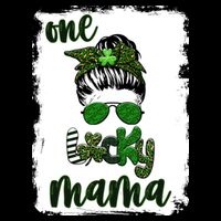 One Lucky Mama Cooling Performance Crew T-Shirt