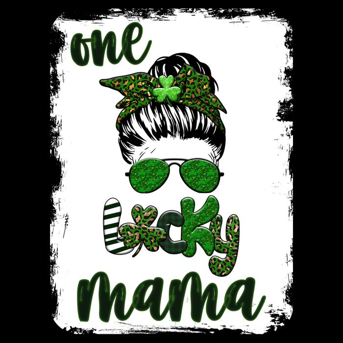 One Lucky Mama Cooling Performance Crew T-Shirt
