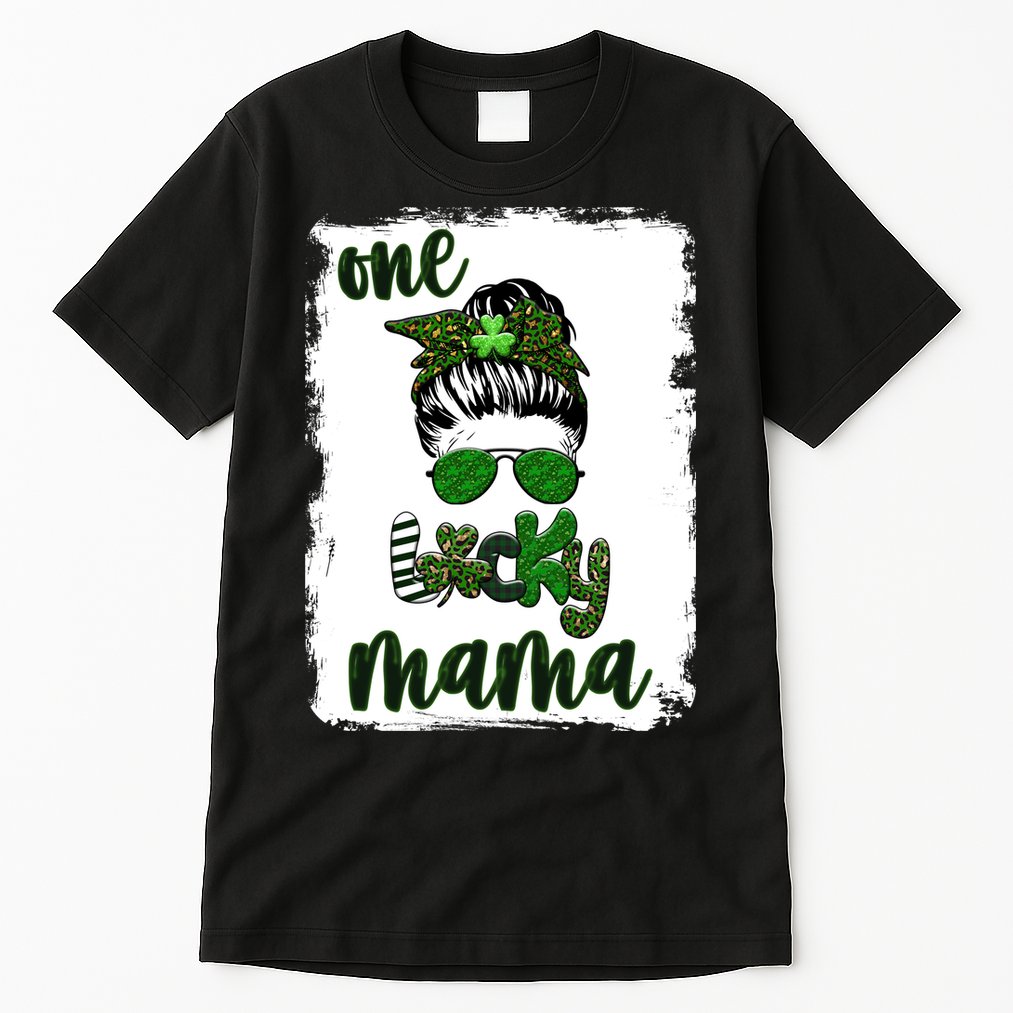 One Lucky Mama Tall T-Shirt