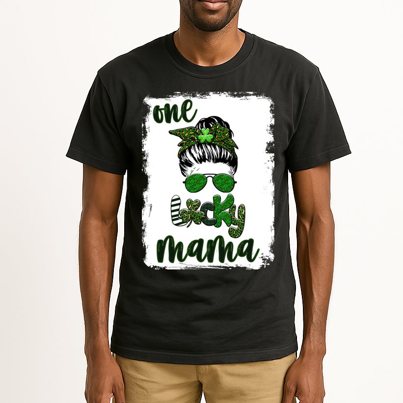 One Lucky Mama Tall T-Shirt