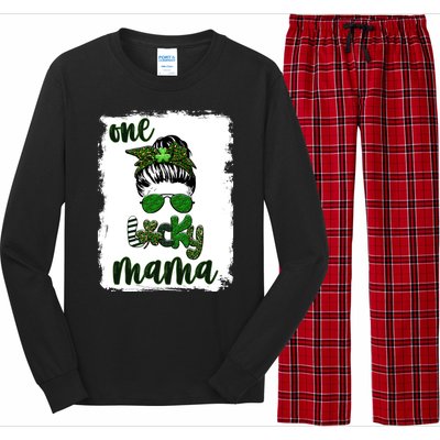 One Lucky Mama Long Sleeve Pajama Set