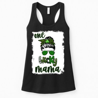 One Lucky Mama Womens Tank Top