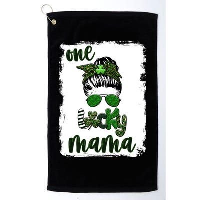 One Lucky Mama Golf Towel