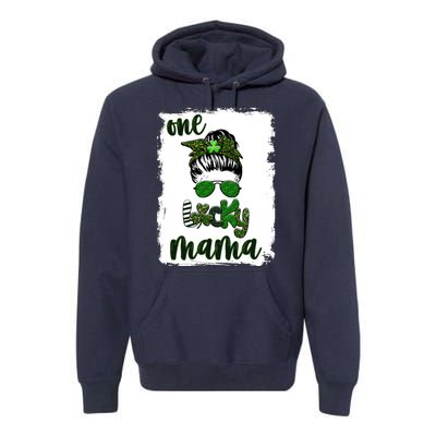 One Lucky Mama Premium Hoodie