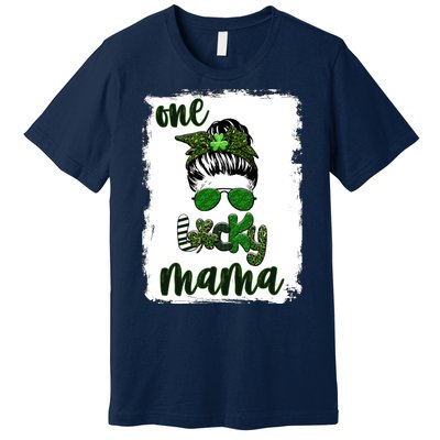 One Lucky Mama Premium T-Shirt