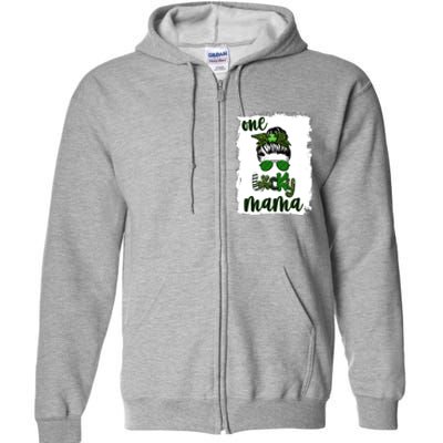 One Lucky Mama Full Zip Hoodie