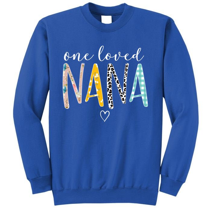 One Loved Nana MotherS Day Nana Gifts Sweatshirt