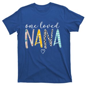 One Loved Nana MotherS Day Nana Gifts T-Shirt