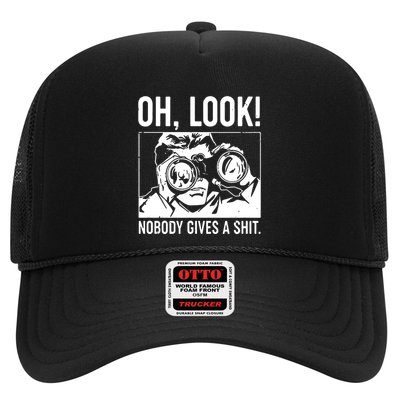 Oh Look Nobody Gives A Sit Trucker Hat
