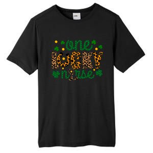 One Lucky Nurse Funny St Patricks Day Irish Nurses Shamrock Gift Tall Fusion ChromaSoft Performance T-Shirt