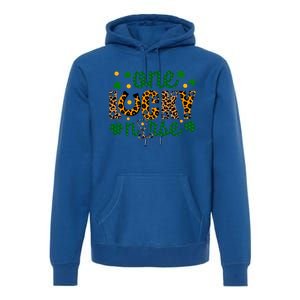 One Lucky Nurse Funny St Patricks Day Irish Nurses Shamrock Gift Premium Hoodie