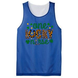 One Lucky Nurse Funny St Patricks Day Irish Nurses Shamrock Gift Mesh Reversible Basketball Jersey Tank