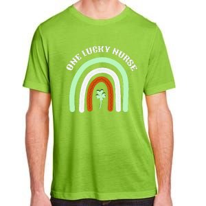 One Lucky Nurse Saint Patrick's Day Adult ChromaSoft Performance T-Shirt