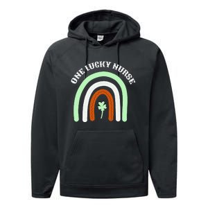 One Lucky Nurse Saint Patrick's Day Performance Fleece Hoodie