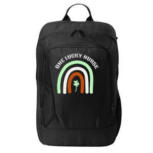 One Lucky Nurse Saint Patrick's Day City Backpack