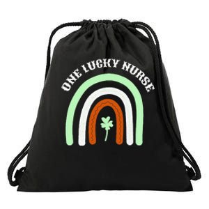 One Lucky Nurse Saint Patrick's Day Drawstring Bag