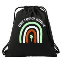 One Lucky Nurse Saint Patrick's Day Drawstring Bag