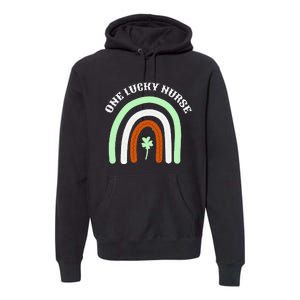 One Lucky Nurse Saint Patrick's Day Premium Hoodie