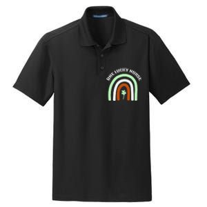 One Lucky Nurse Saint Patrick's Day Dry Zone Grid Polo