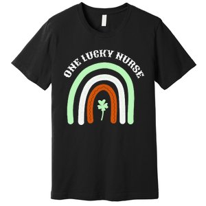 One Lucky Nurse Saint Patrick's Day Premium T-Shirt