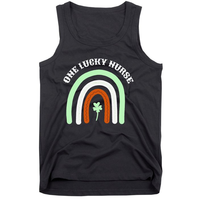 One Lucky Nurse Saint Patrick's Day Tank Top