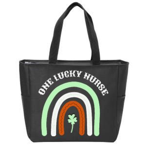 One Lucky Nurse Saint Patrick's Day Zip Tote Bag