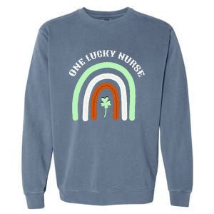 One Lucky Nurse Saint Patrick's Day Garment-Dyed Sweatshirt