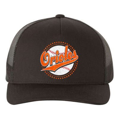 Orioles Last Name Personalized Costume First Name Yupoong Adult 5-Panel Trucker Hat