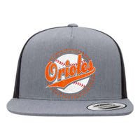 Orioles Last Name Personalized Costume First Name Flat Bill Trucker Hat