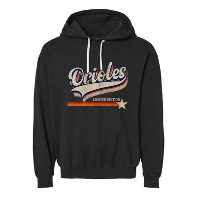 Orioles Last Name Pride Classic Orioles Limited Edition Garment-Dyed Fleece Hoodie