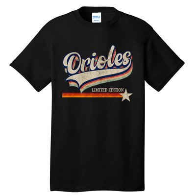 Orioles Last Name Pride Classic Orioles Limited Edition Tall T-Shirt