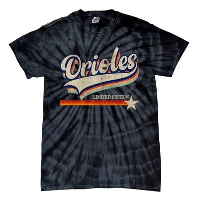 Orioles Last Name Pride Classic Orioles Limited Edition Tie-Dye T-Shirt