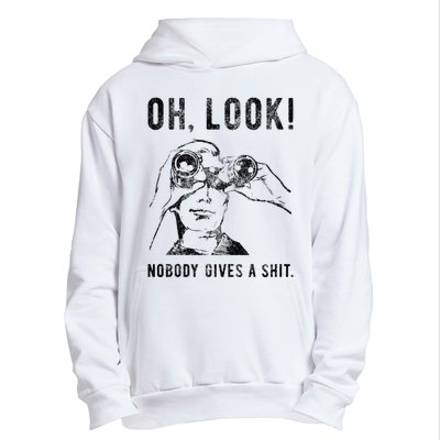 Oh Look Nobody Gives Funny Sarcastic Mocking Novelty Graphic Urban Pullover Hoodie