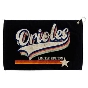 Orioles Last Name Pride Classic Orioles Limited Edition Grommeted Golf Towel