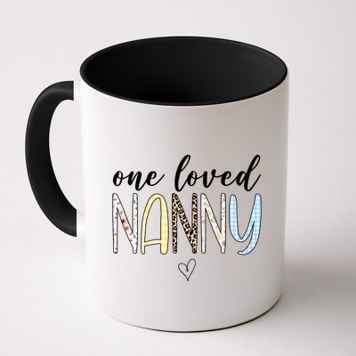 One Loved Nanny Cute Gift Mug