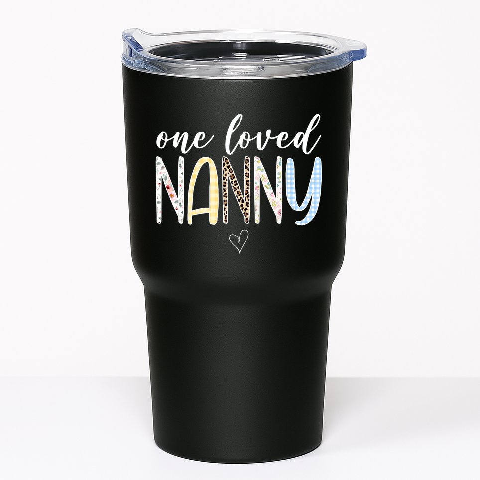 One Loved Nanny Cute Gift Tumbler