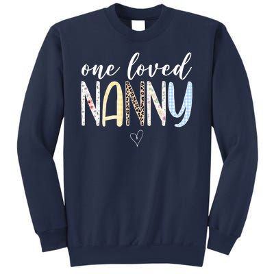 One Loved Nanny Cute Gift Sweatshirt