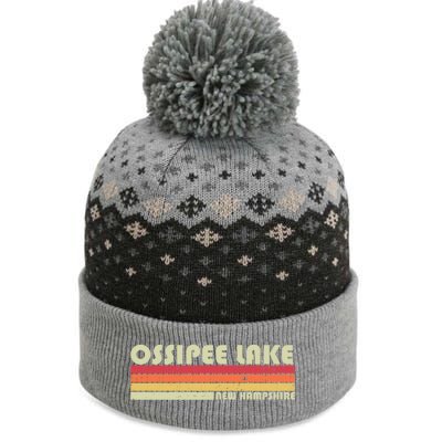 Ossipee Lake New Hampshire Funny Fishing Camping Summer Gift Funny Gift The Baniff Cuffed Pom Beanie