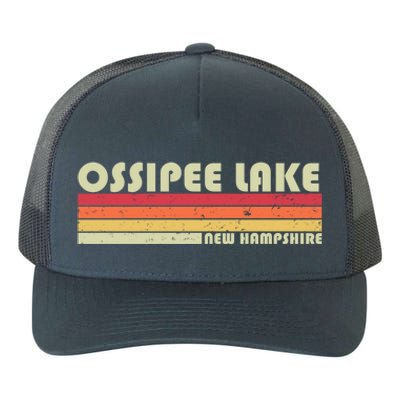 Ossipee Lake New Hampshire Funny Fishing Camping Summer Gift Funny Gift Yupoong Adult 5-Panel Trucker Hat